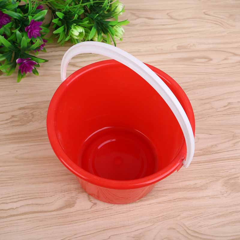 Small red bucket with lid red paint bucket Plastic Bucket Manufacturers