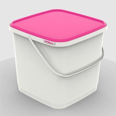 Food plastic bucket paint bucket (2)