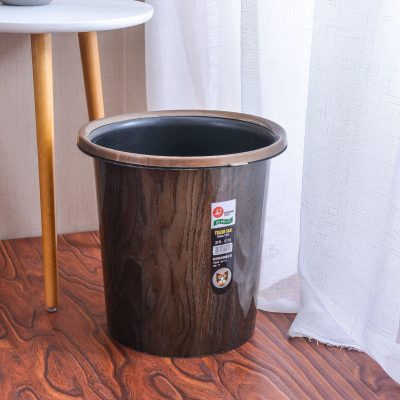 One-piece plastic round storage bucket (4)
