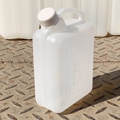 Transparent plastic bucket (3)