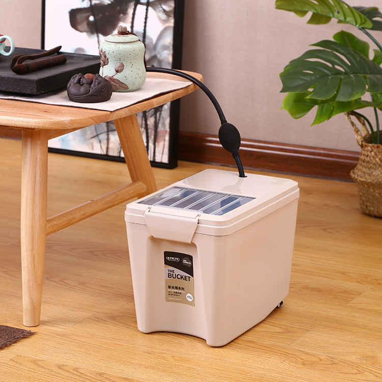 Wholesale square plastic tea bucket (2)