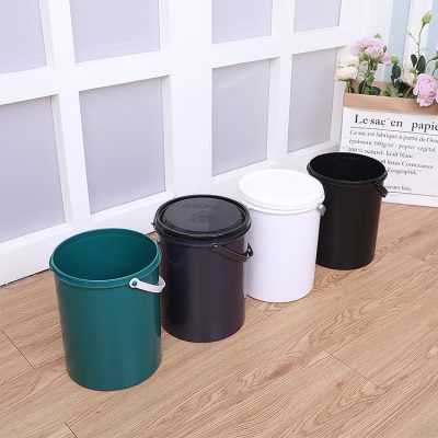 6L imitation iron round plastic bucket (3)