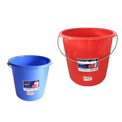 Thick drop-resistant round plastic bucket (4)