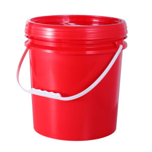 10L 15L 20L Heavy-Duty Plastic Bucket for Chemical, Paint, and Ink Storage