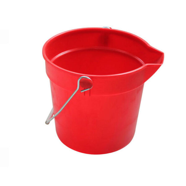 10QT 14QT Multi-Function Plastic Water Bucket with Handle for Cleaning and Household Use (4) 10QT 14QT Multi-Function Plastic Water Bucket with Handle for Cleaning