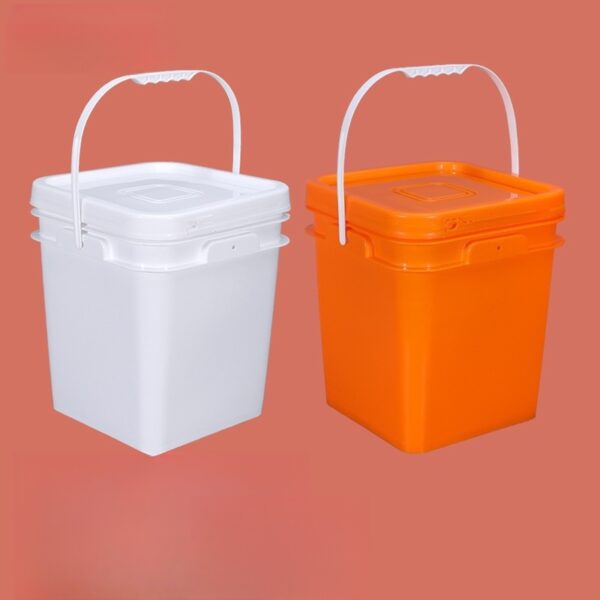 16L Food-Grade Plastic Barrel for Pet Food, Cat Litter, Fertilizer Storage