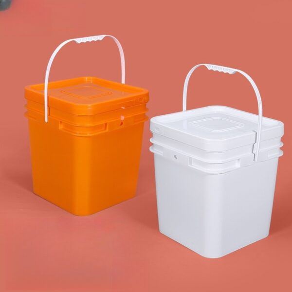 25L Square Plastic Barrel for Animal Feed, Fertilizer, Chemical Additives, and Food Products