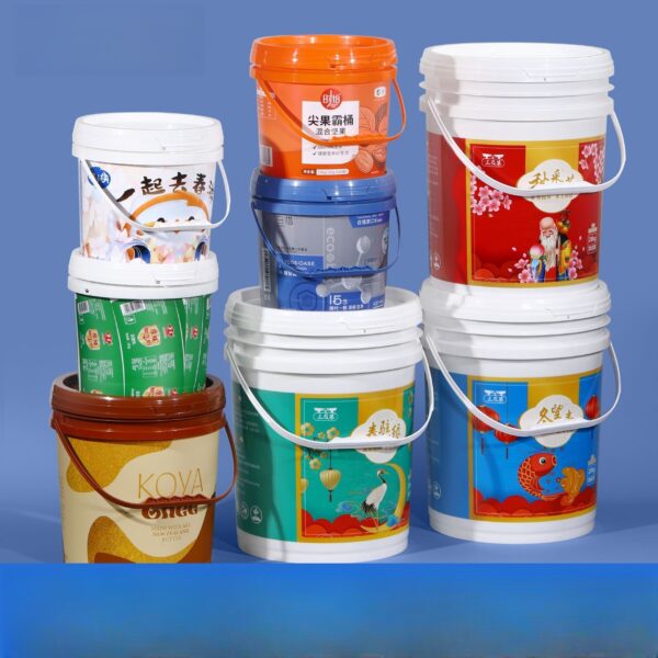 5 Gallon Plastic Barrel for Lubricants, Food, and Paint Storage