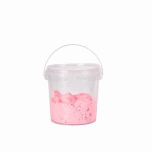 Custom 8L 10L Clear Square Transparent Food Grade PP Plastic Bucket with Lid