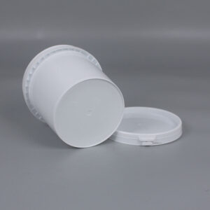 Plastic Paint Bucket with Handle and Lid, 1L to 25L Capacity