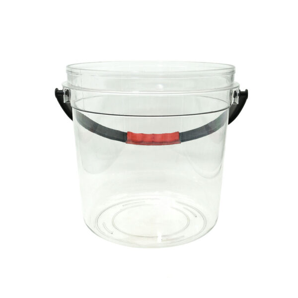 Hot Selling Transparent 5 Gallon Tool Kit Wash Water Bucket for Car Detailing
