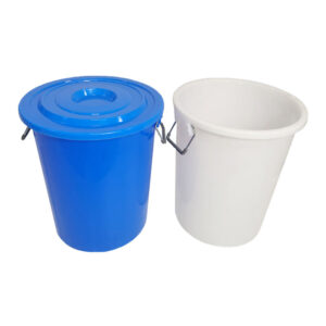 Open Top Round Plastic Bucket for Water Storage - 50L to 380L

