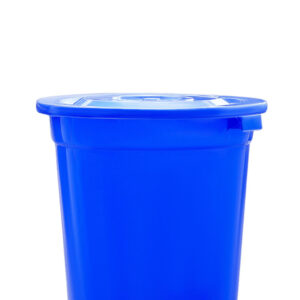 Large Capacity Round Plastic Storage Bucket for Water, Food-Grade