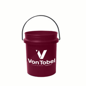 Wholesale 500ml to 3L White Plastic Round Bucket with Handle