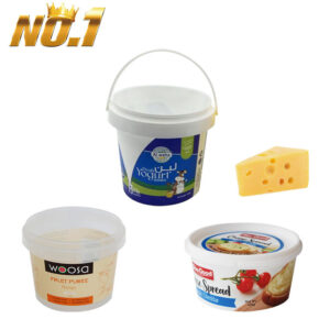 Wholesale Custom Round Plastic Food Containers with Lids - Cheese Storage