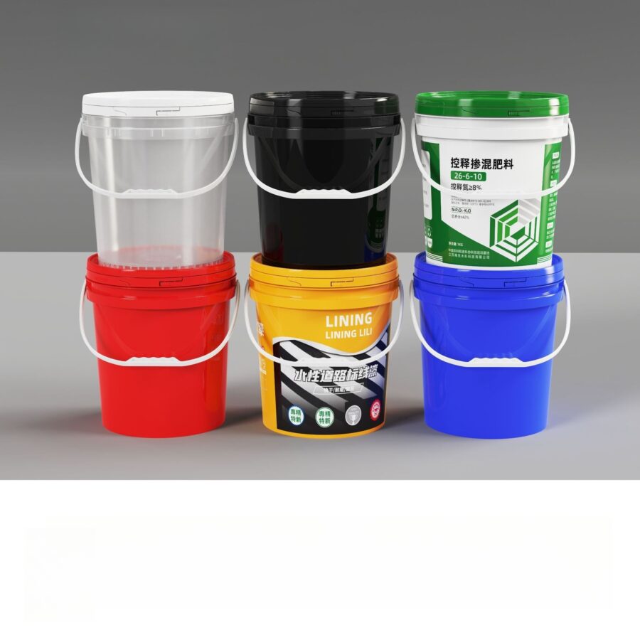 Food-Grade 20kg Paint Sealed Barrel – 10L-30L Chemical Storage Plastic Drum