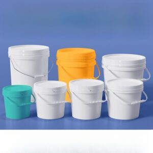 20L Paint Bucket with Spout for Chemical Storage

