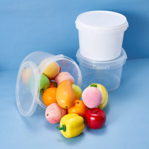 food grade round plastic bucket